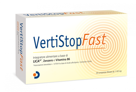 Difass lancia Vertistop® Fast, il nuovo integratore alimentare a base di Lica®