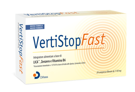 Vertistop® Fast: torna disponibile sul mercato con formula rinnovata